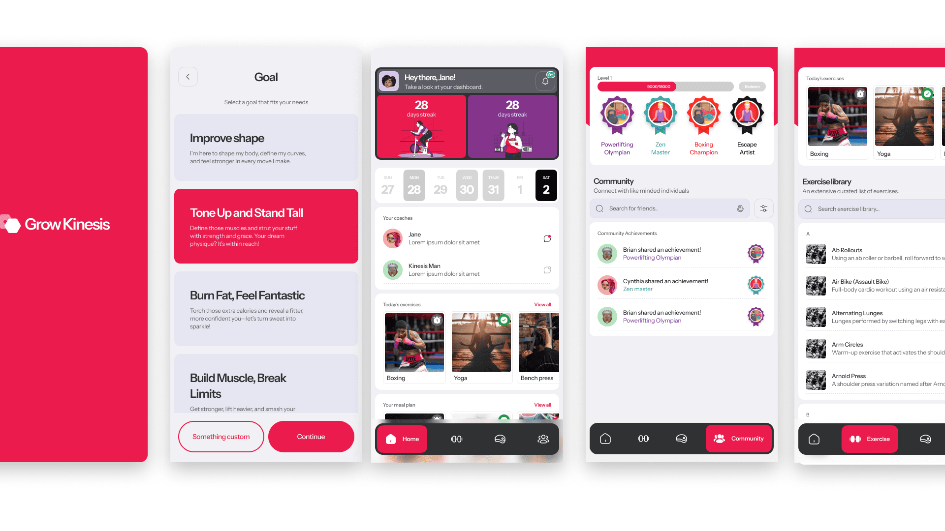 Fitness & Nutrition App